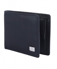 AM LEATHER Bi Fold Genuine Leather Wallet Black Premium Quality/Hand Crafted Purse/Wallet for Men