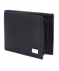 AM LEATHER Black Men`s Wallet