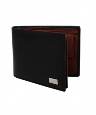 AM LEATHER Black Men`s Wallet