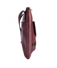 AM LEATHER Brown Colour Genuine Leather Unisex Messenger Bag