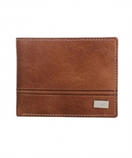 AM LEATHER Men`s Leather Wallet (Brown)