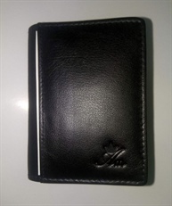 Am Leather Premium and Best Quality Genuine Leather Essentials Men`s Slim Card Case with 6 Debit & Credit Card Slot,2 Hidden Slot and 2 Upper Compartment