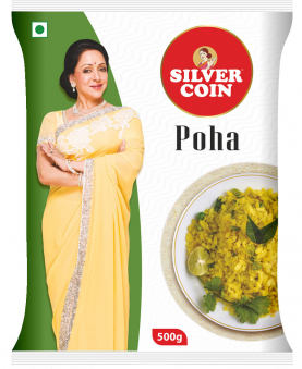 Silver Coin Poha 500gm