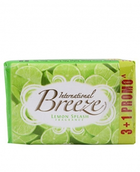 BREEZE LEMON SOAP 4X100GM B3G1 FREE