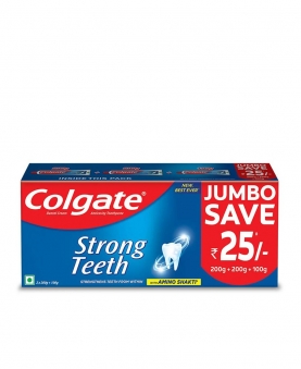 COLGATE STRONG TEETH JUMBO SAVE 500 GM