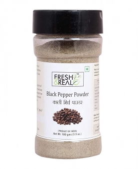 FRESH&REAL BLACK PEPPER POWDER 100GM