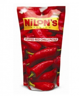 NILONS STUFFED RED CHILLI PICKLE 200gm