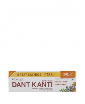 PATANJALI DANT KANTI TOOTHPASTE FAMILY PACK 300GM