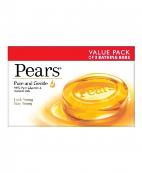 PEARS PURE & GENTLE 3X125Gm 18