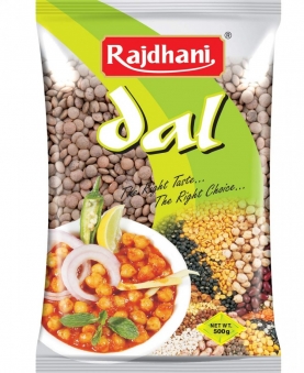 RAJDHANI SABUT MASOOR 500GM