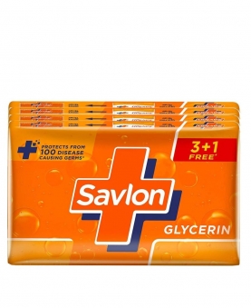 SAVLON GLYCERIN PROMO PACK BAR 75Gm