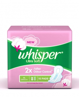 WHISPER ULTRA SOFT 15 count