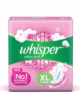 WHISPER ULTRA SOFTS 7 p