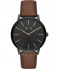 Armani Exchange Cayde Analog Black Dial Men`s Watch