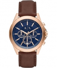 Armani Exchange Drexler Analog Blue Dial Men`s Watch-