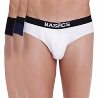 BASIICS Sauve Adonis Brief by La Intimo (Pack of 3)