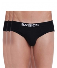 BASIICS Sauve Adonis Brief by La Intimo (Pack of 3