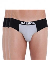 BASIICS Urbane Lad Brief by La Intimo (Pack of 3)