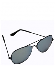 BLACK FRAME GREY AVIATOR