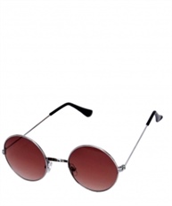 BLOODY RED ROUND SUNGLASSES