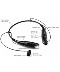 BLUETOOTH SPORTS HEADSET BLACK