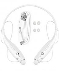 BLUETOOTH SPORTS HEADSET WHITE