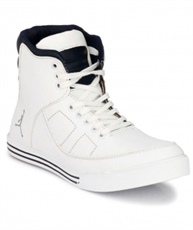 Boggy Confort White Casual Shoes