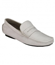 Boggy Confort White Loafer