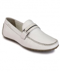 Boggy Confort White Loafer