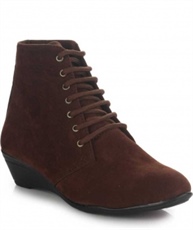 BOOTS FOR WOMEN ( BROWN )