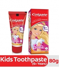 Colgate Anticavity Kids Barbie Toothpaste (6+ years), Strawberry flavour 80gm