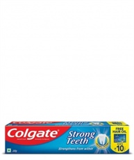 Colgate Strong Teeth Anti-Cavity Toothpaste - 200gm with Free Hair Oil