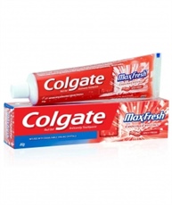 Colgate Toothpaste Maxfresh Spicy Fresh- 80 gm (Red Gel)