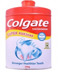 Colgate Toothpowder - with Calcium and Minerals - 200 gm(Anti-cavity)