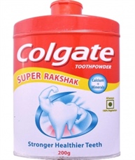 Colgate Toothpowder - with Calcium and Minerals - 200 gm (Anti-cavity)