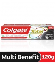 Colgate Total Charcoal Deep Clean Toothpaste - 120 gm