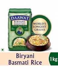 Daawat Biryani Basmati Rice, 1kg