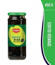 Delmonte Black Sliced Olives, 450gm