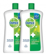 Dettol Original Liquid Soap Jar - 900 ml (Pack of 2)