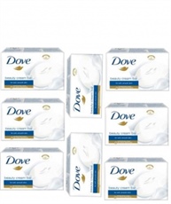 Dove Cream Beauty Bathing Bar, 100gm (Pack of 8)