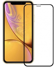 EDGE TO EDGE TEMPERED GLASS FOR APPLE IPHONE XR (PREMIUM 6D 9H FULL GLUE) (PACK OF 1)