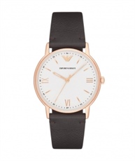 Emporio Armani Analog White Dial Men`s Watch