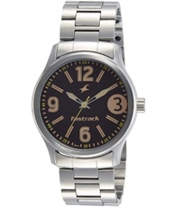 Fastrack Analog Brown Dial Men`s Watch