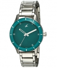 Fastrack Analog Green Dial Women`s Watch