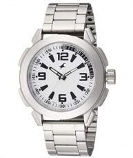 Fastrack Analog Silver Dial Men`s Watch