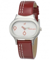 Fastrack Analog White Dial Women`s Watch