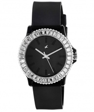 Fastrack Beach Analog Black Dial Women`s Watch