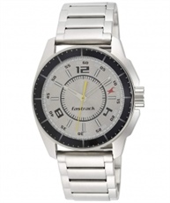 Fastrack Black Magic Analog Silver Dial Men`s Watch