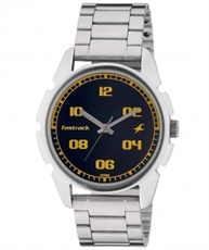 Fastrack Casual Analog Black Dial Men`s Watch