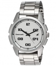 Fastrack Casual Analog Silver Dial Men`s Watch